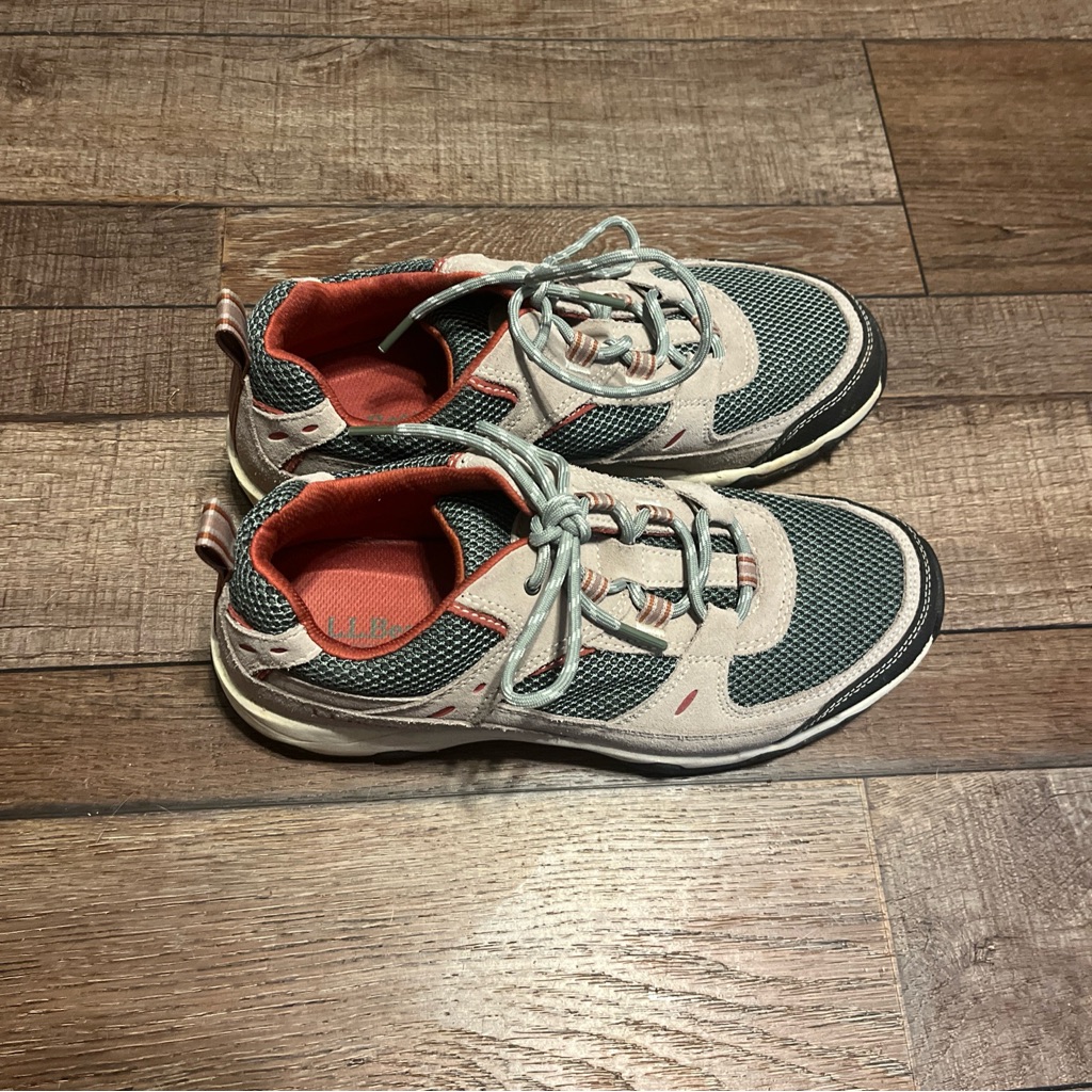 Ll Bean Shoes Women 10 W Trail Low Trail Hiking 299641